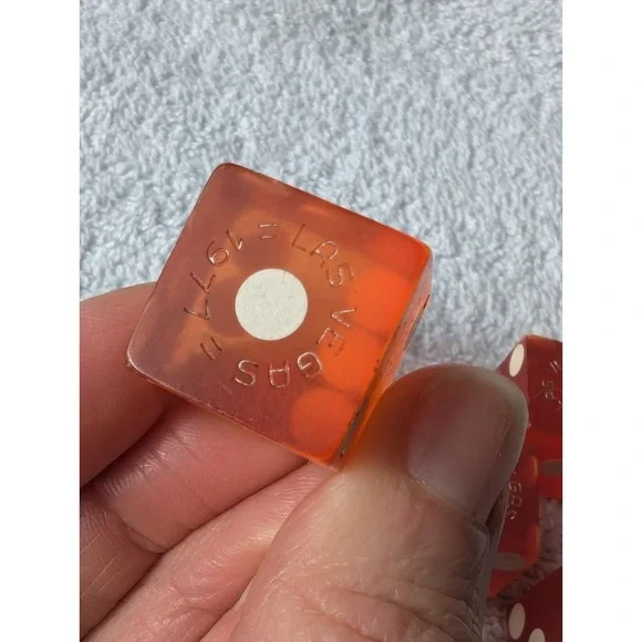 🎲 Vintage Silver City Casino 1977 Dice Lot Of 5 🎲 Rare - Picture 6 of 16